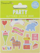 Dovecraft Sticker Book - Party (114 Pcs)