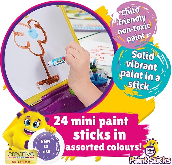 Little Brian Mini Paint Sticks (24 Pack)
