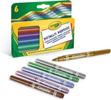 Crayola Metallic Markers (6 Pack)