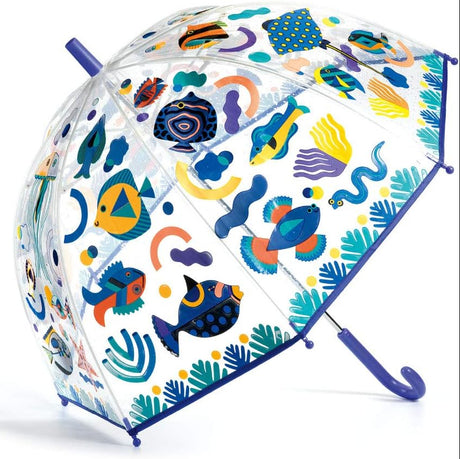 Djeco Colour Change Umbrella - Fishes