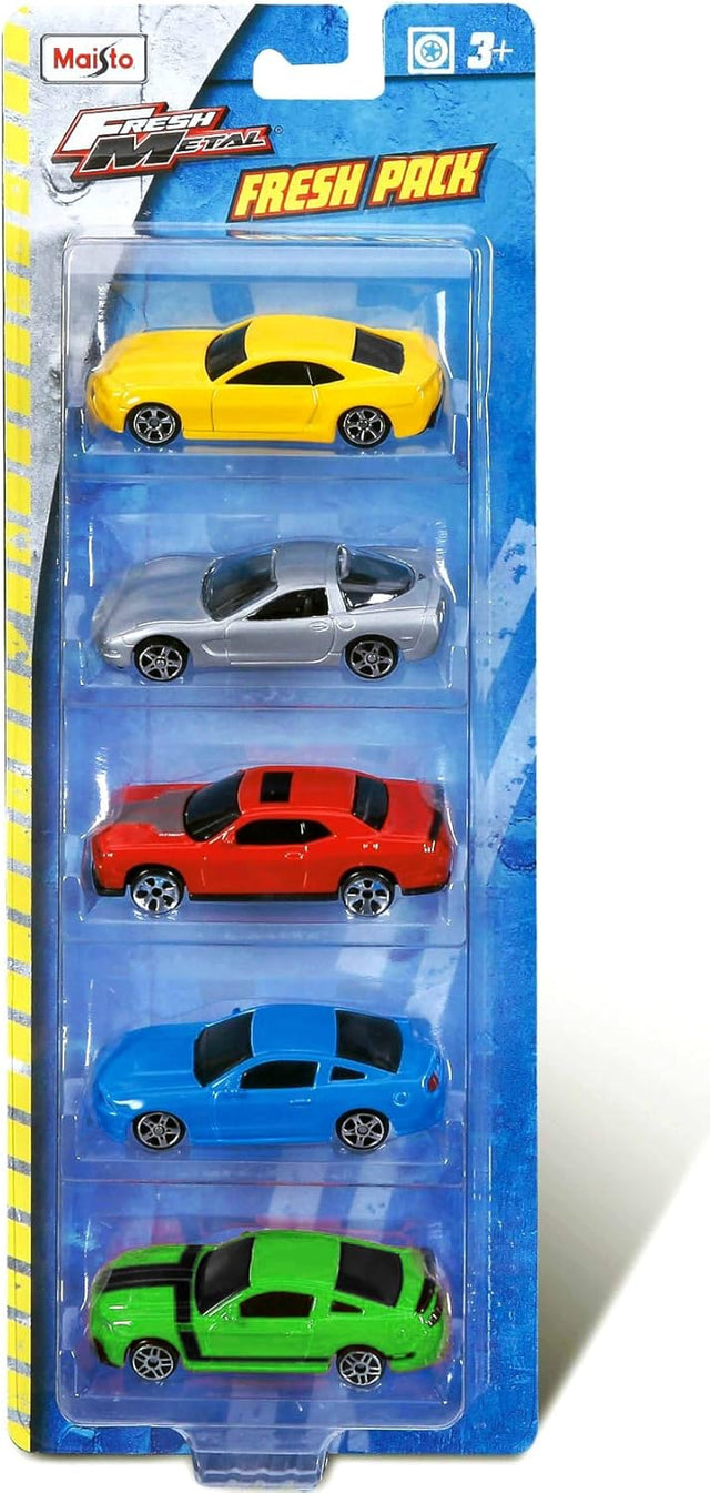Maisto The Fresh Metal - 5 Diecast Cars Collection