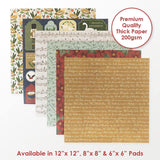 First Edition 6x6 Paper Pad - 12 Days of Christmas
