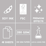 First Edition 8x8 Paper Pad - Grand Plans