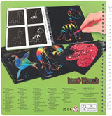 Dino World Magic Scratch Book