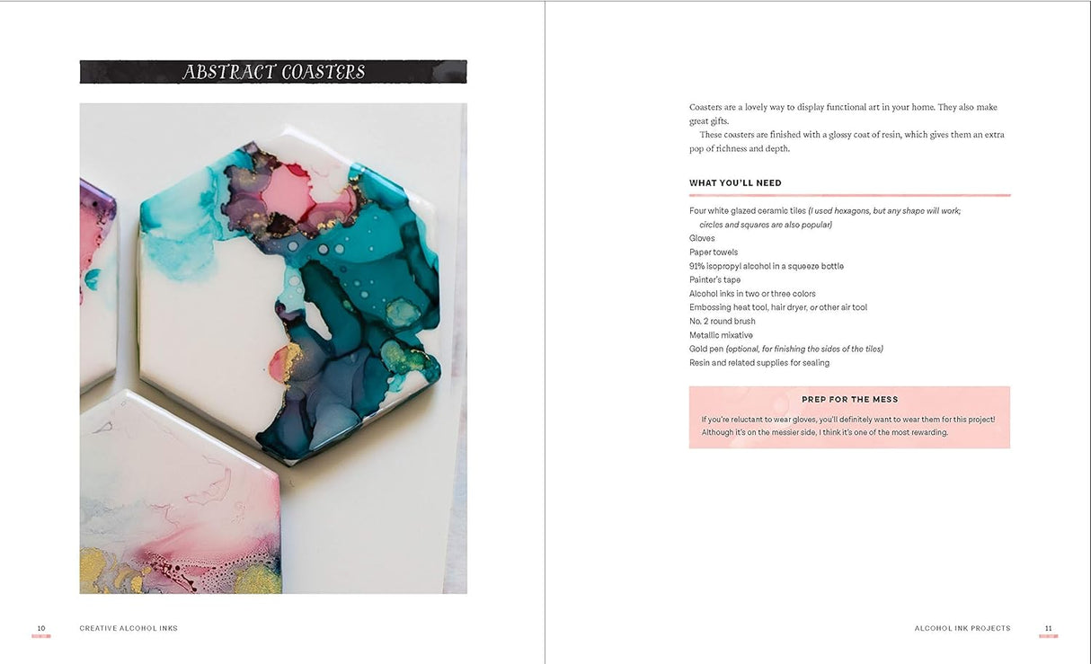 Creative Alcohol Inks Books