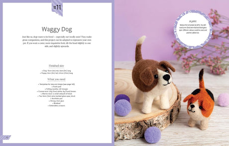 Cute Animals to Needle Felt Book