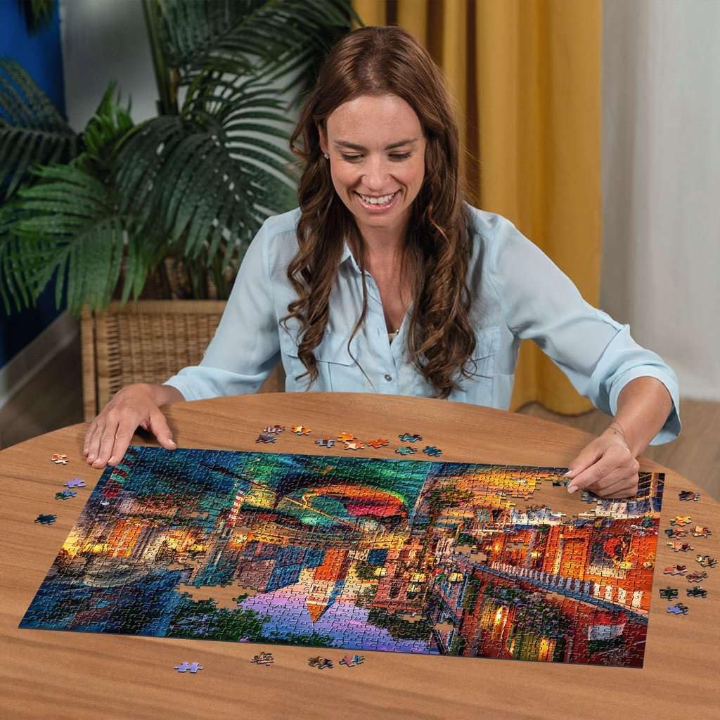1000 Piece Jigsaw Puzzle - Canal Cruise in Venice