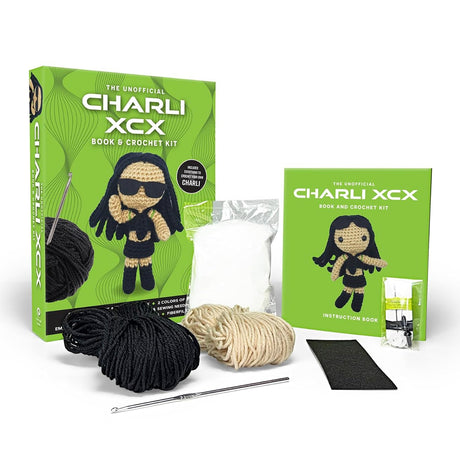 Unofficial Charli XCX Book & Crochet Kit