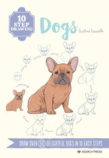 10 Step Drawing: Dogs Book