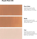 Daler Rowney System3 Peach Pink 500ml Acrylic Paint