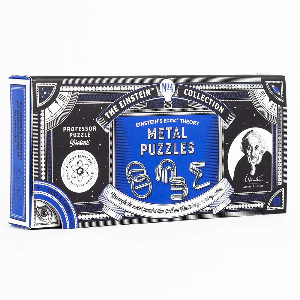 Professor Puzzle Interlocking Puzzle - E=Mc² | Art & Hobby