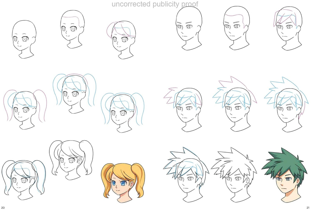 How to Draw: Manga Faces Book