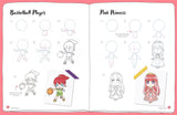 200 Cute Things to Draw Book
