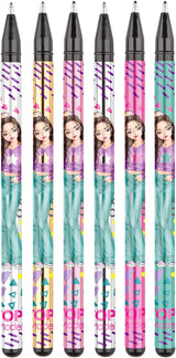 TOPModel Fashion Doodle Book With Gel Pens