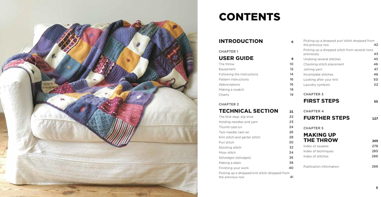 The Knitting Stitches Bible Book