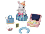 Sylvanian Families Weekend Travel Set - Snow Rabbit Mother