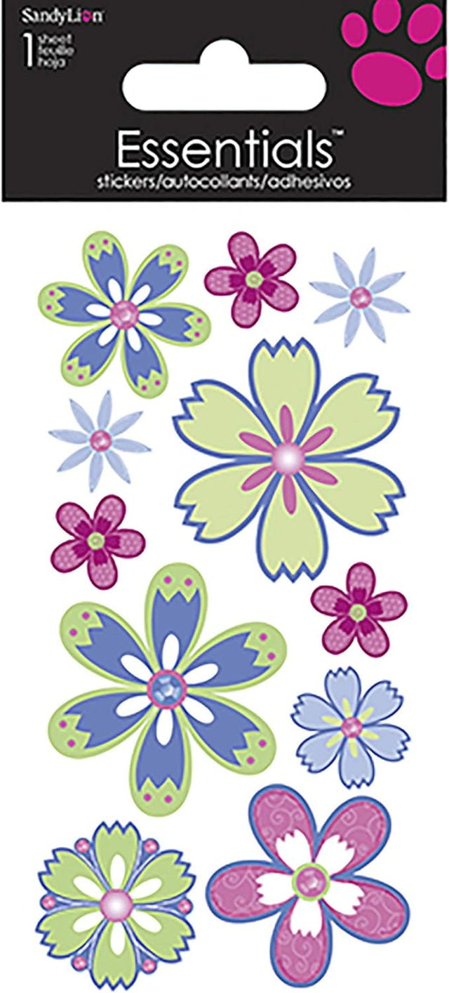 Essentials Sticker Sheet - Island Oasis Flowers