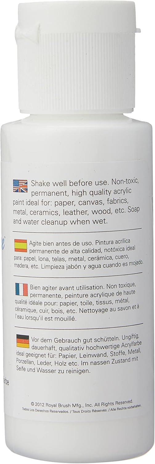 Royal & Langnickel Artist Acrylic 59ml Bottle - Titanium White