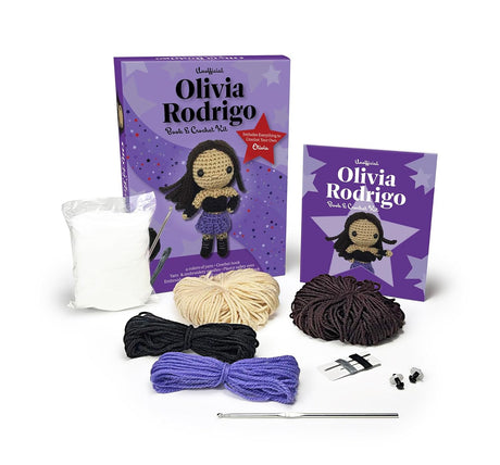 Unofficial Olivia Rodrigo Book & Crochet Kit