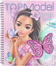 TOPModel Colouring Book With Sequins FAIRY LOVE