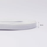 Korbond Elastic White 6mm x 3m