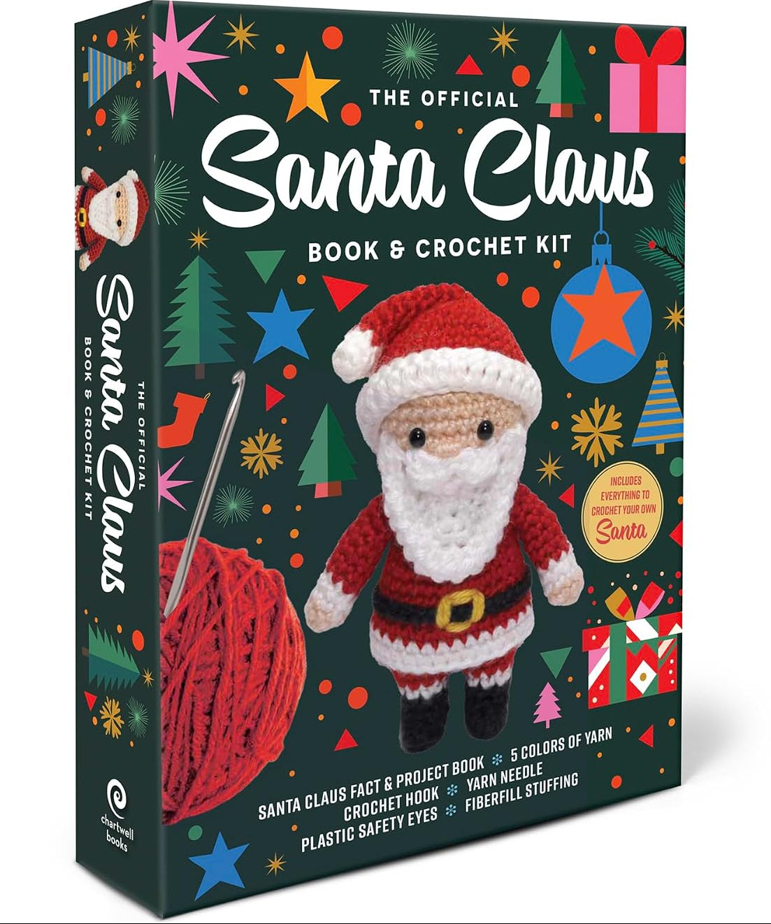 Official Santa Claus Book & Crochet Kit