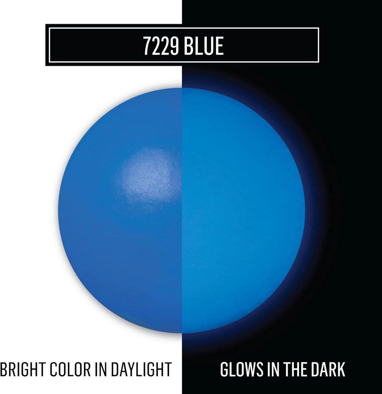 FolkArt Glow-in-the-Dark Acrylic 59ml - Blue