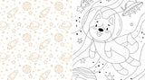 Colouring Book Cosmic Cuties