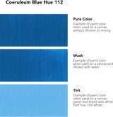 Daler Rowney System3 Coeruleum Blue Hue 500ml Acrylic Paint 