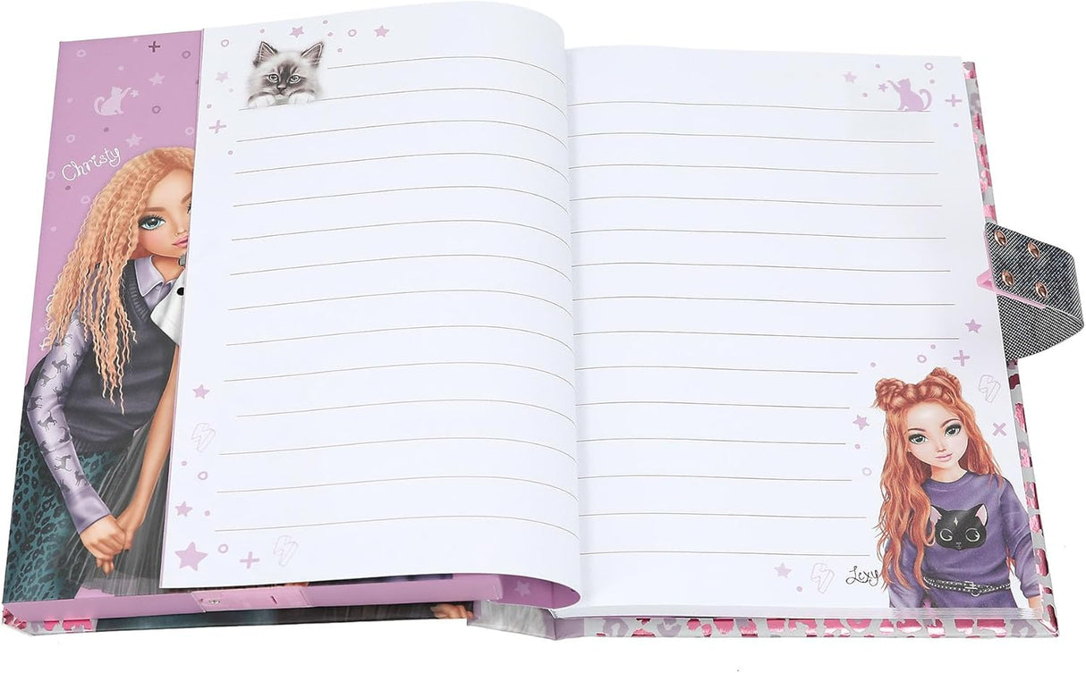 TOPModel Diary With Code & Sound REBEL KITTY
