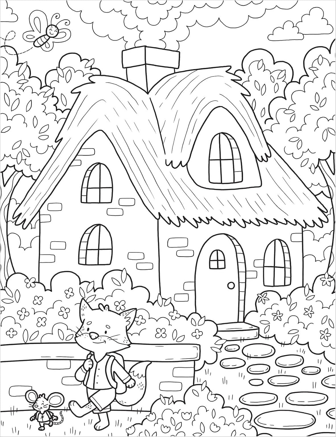 Forest Cuties Cosy Colouring Book