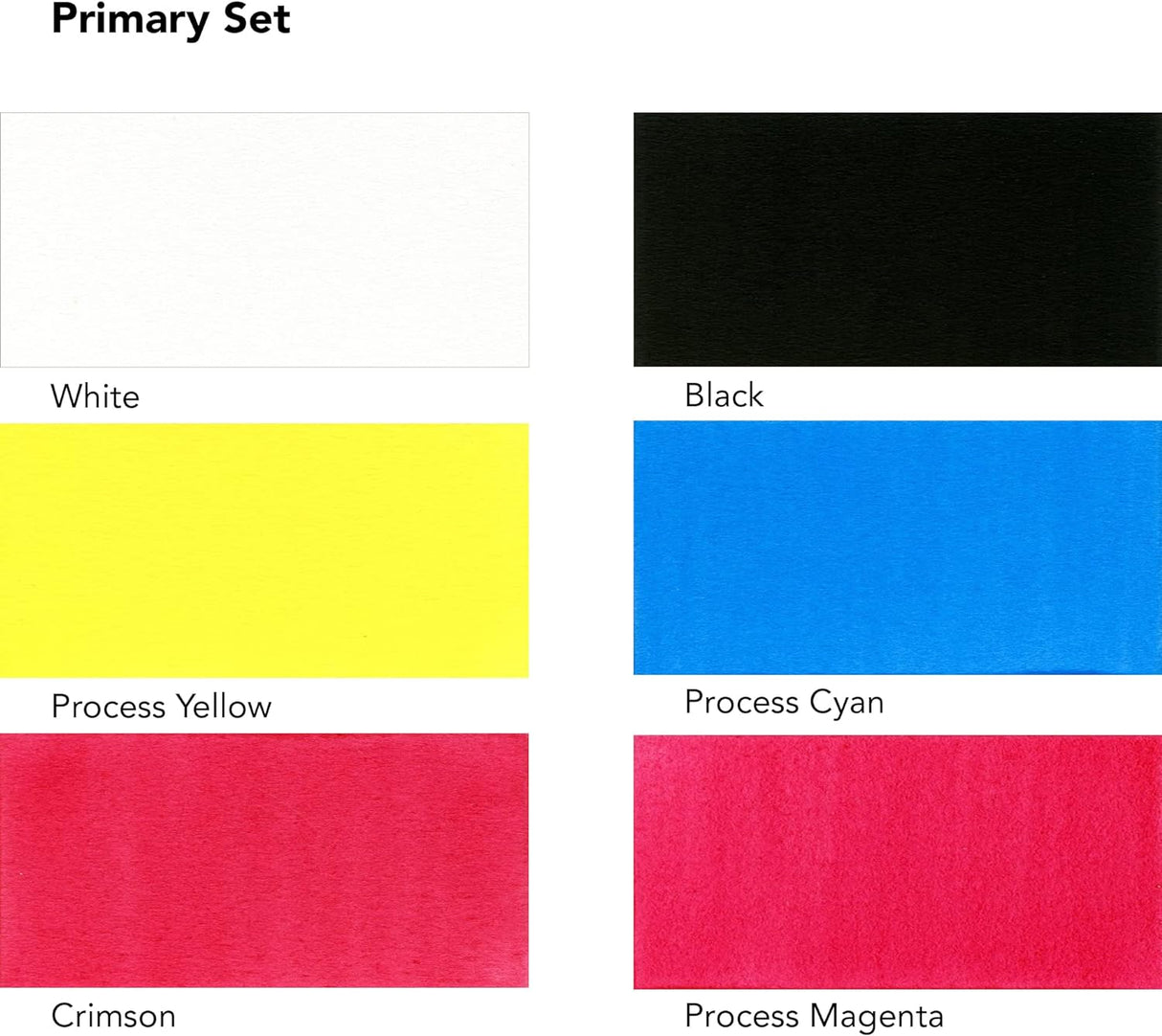 Daler-Rowney FW Primary Ink Set, 6 x 29.5ml Bottles