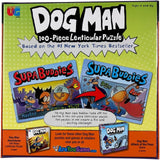 Dog Man 100 Piece Lenticular Puzzle - Supa Buddies