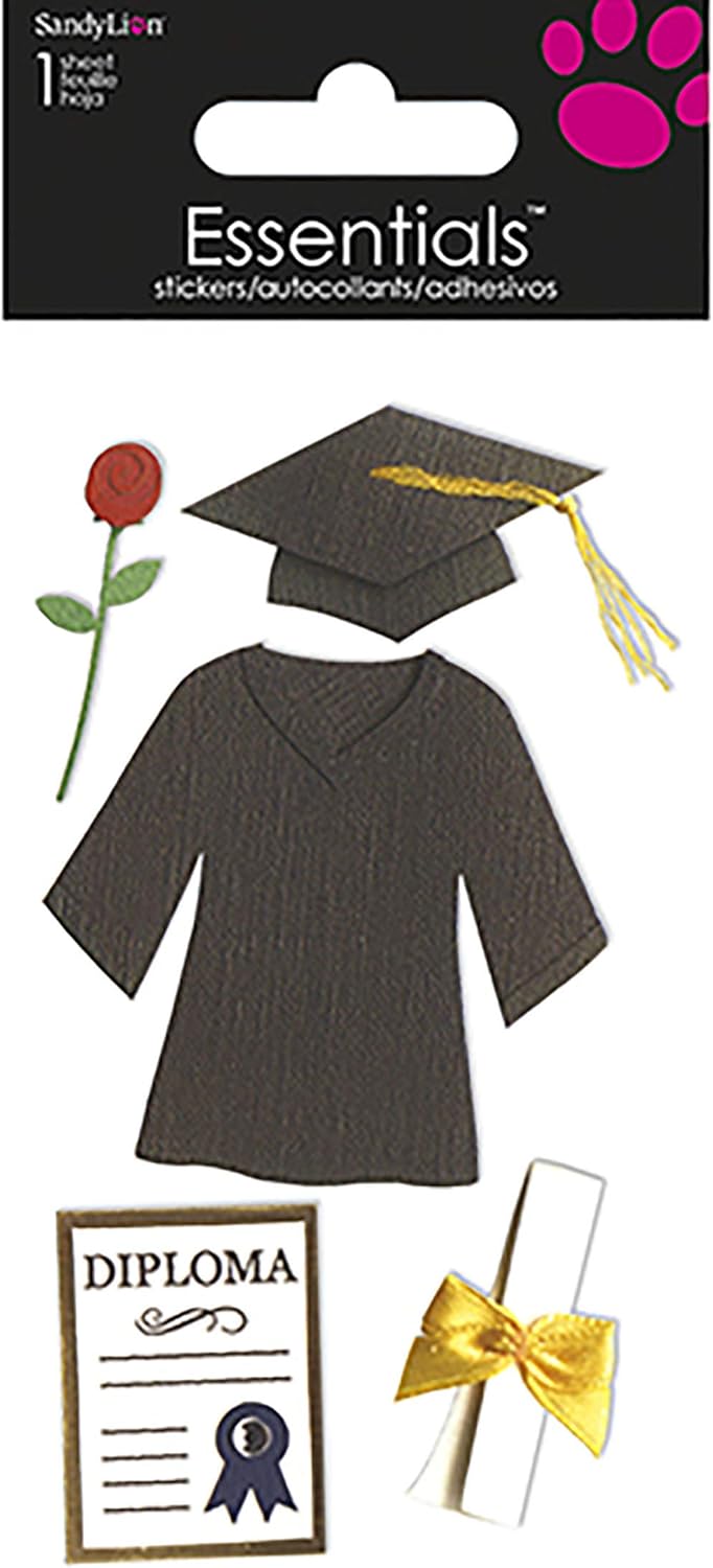 Graduation Card Sticker Essentials Sticker Sheet - Graduation – Art & Hobby