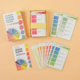 The Artists Colour Mixing Card Deck - Watercolour