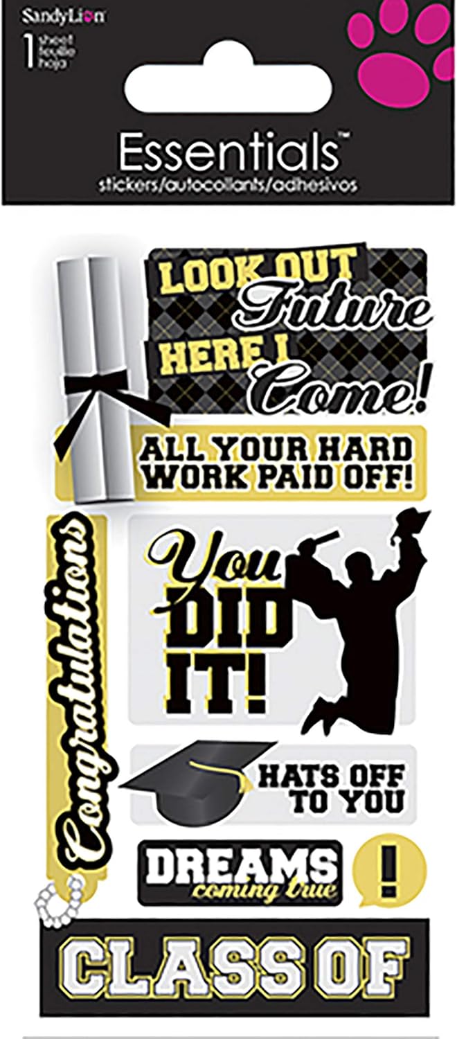 Essentials Sticker Sheet - Graduation