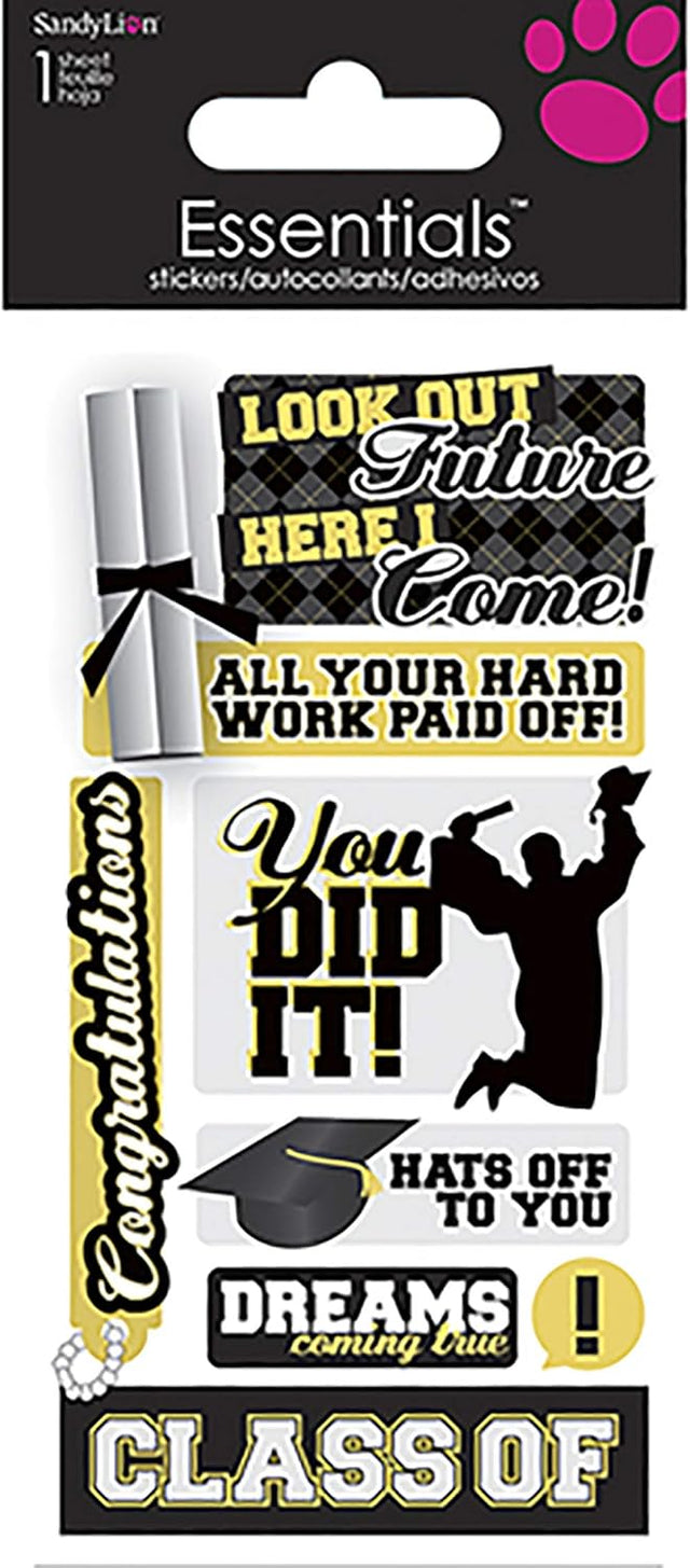 Essentials Sticker Sheet - Graduation
