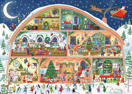 1000 Piece Jigsaw Puzzle - Santa’s Workshop