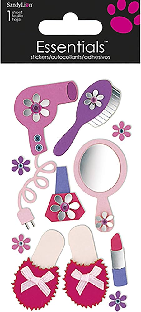 Essentials Sticker Sheet - Girly Accessories