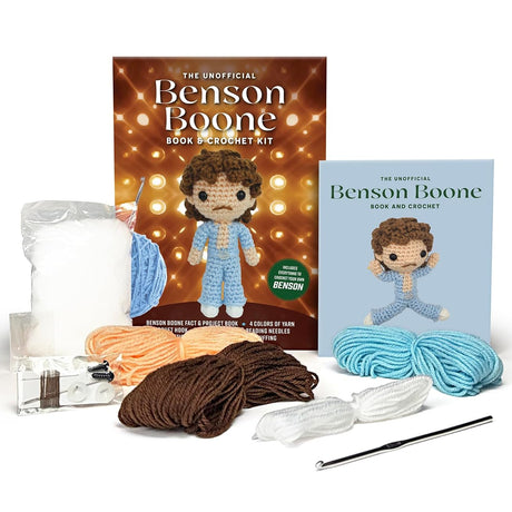 Unofficial Benson Boone Book & Crochet Kit
