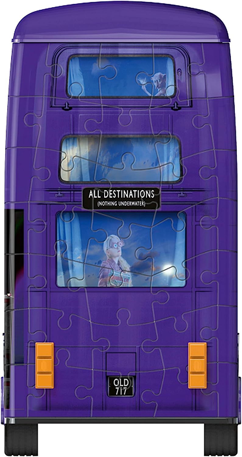 Harry Potter Knight Bus 3D Puzzle 216 Piece Jigsaw