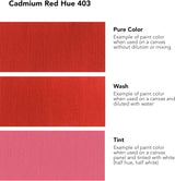 Daler Rowney System3 Cadmium Red Hue 500ml Acrylic Paint Tube