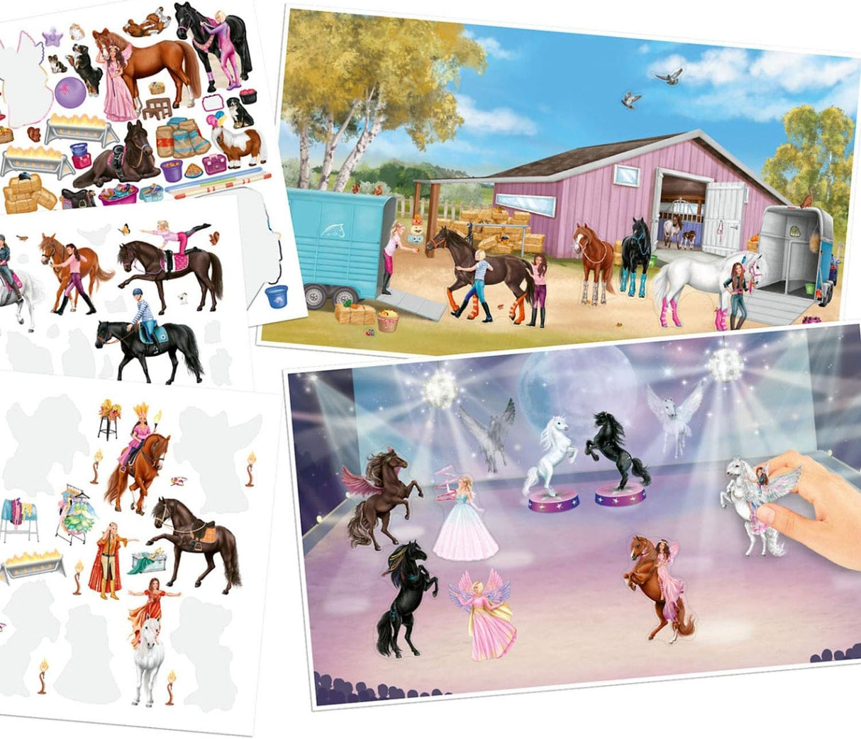 Miss Melody Stickerworld Book