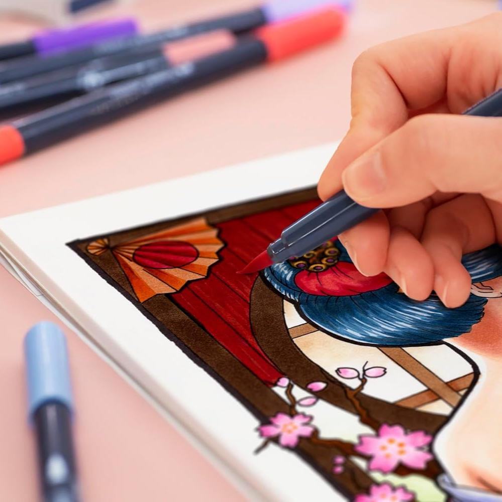 Faber-Castell Goldfaber Sketch Dual Markers - Manga (6 Piece)