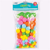 Pastel Pom Poms Value Pack (Pack of 200)