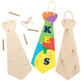 Tie Wooden Key Holders (Pack of 3)