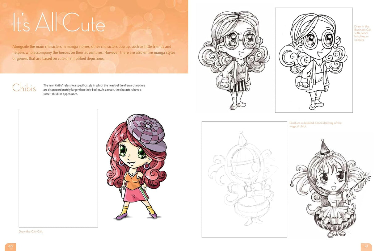 Step-by-Step Manga Workbook