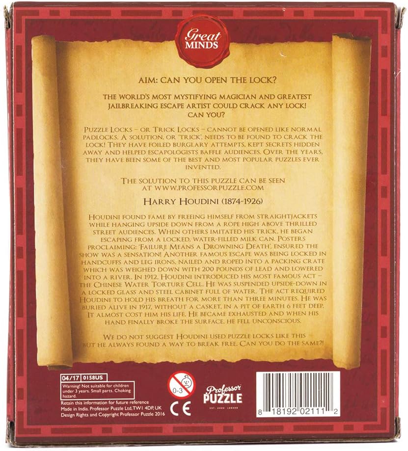 Houdinis Escapology Puzzle