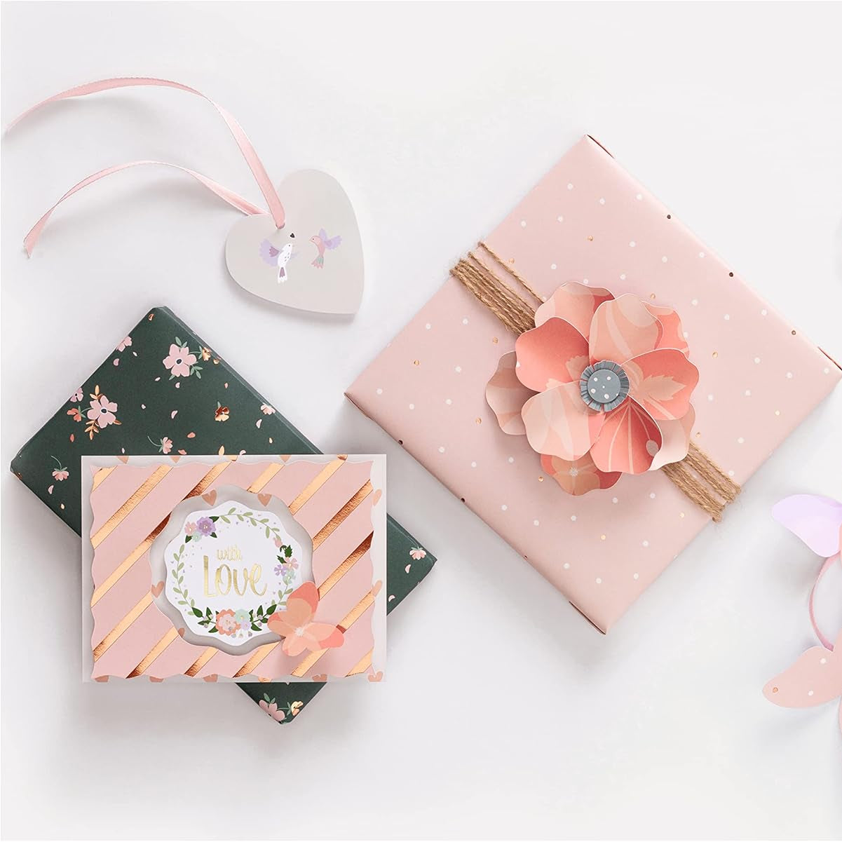 Hot Foil & Glitter Paper Pad - Sweet Paper Crush (12 Sheets)