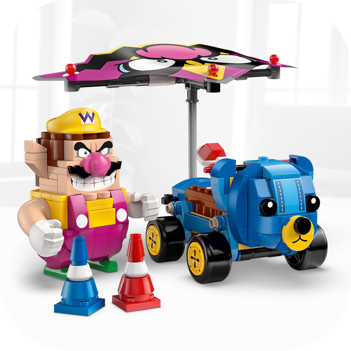 Lego Mario Kart - Wario & King Boo